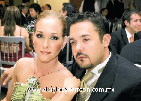 Ana Laura Berlanga de Rosas y Andrés Rosas.