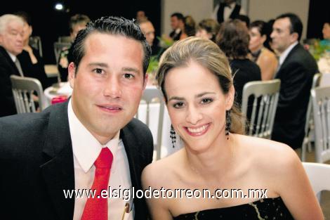 Luis Felipe Rodríguez y Beatriz Murra.