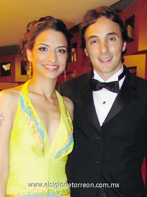 Cecilia Murra Marroquín y Jorge del Valle.