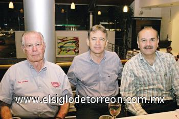 Gabriel Campos Gutiérrez, Alfonso Alarcón Zertuche y Hector Guerrero Herrera.