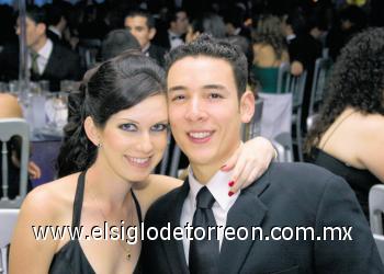 Fernanda Acosta y Jorge Díaz.