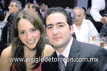 Natalia Gaytán y Enrique Thielen.