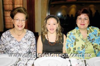 Lilia Casas Franco, Ana Cristina Osorio Morales y Rocío Fernández Ruíz.