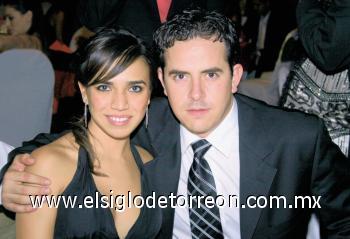 Cristy Abularach y Ángel Herrera.