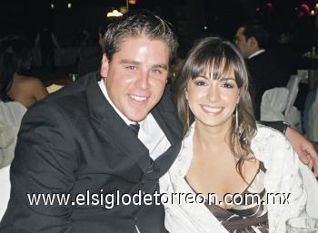 Diego Maisterrena y Laura García.