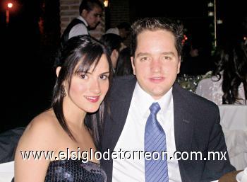 Ana Gaby Treviño y Adolfo Garza.