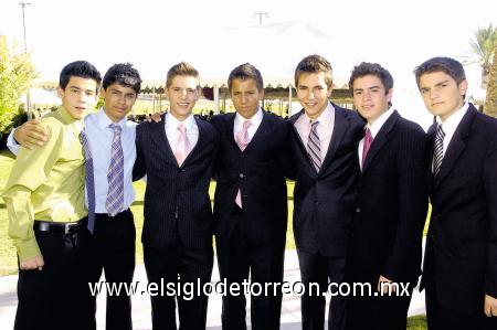 06112006
Pablo Fernández, Jacobo Batarse, Juan Pablo Gómez, Gonzalo Villegas, Eduardo Duéñez, Julio Valdés y Andrés Fernández.