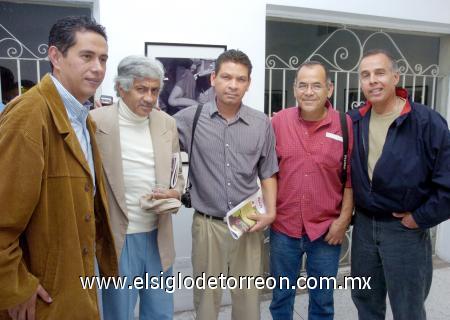 12112006 
Eduardo Valenzuela, Fernando Lozano, Herman Ramírez, José Luis García y Memo Ramírez.