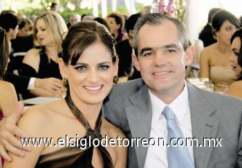 Paty Castro y Carlos Cabranes.