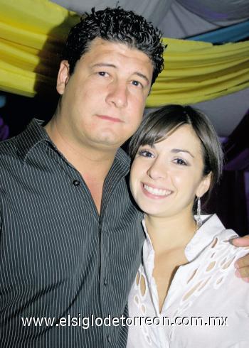 Juan Pablo Garza y Laura García.