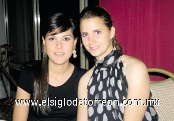 Sofía Grageda y Nadia Giacoman.