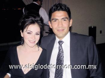 Betty Flores y Felipe Villalobos.