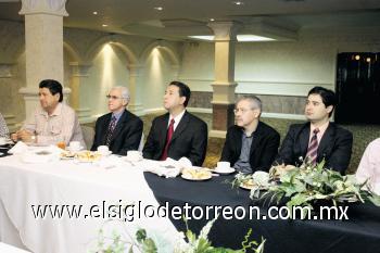 Ricardo Aguiñaga Hdz, Apolo Flores Jáuregui, Martín Villegas Sifuentes y Javier Palacios.