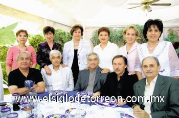 Manuel Sadott Soltero, Carmen Meléndez de Joyer, Eduardo Martínez Salas, Rosario Abularach de Martínez, Leopoldo Rodríguez, Betty Bringas de Rodríguez, German Vargas Castro, Odila Villarreal de Vargas, Ricardo Herrera Arce y Luz María Guerrero de Herrera.