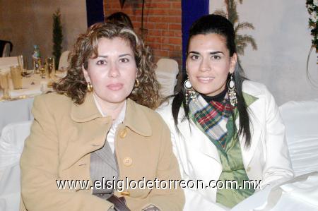 03122006 
Maricela González y Selene de Díaz Couder.