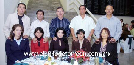 03122006 
Hugo Esparza, Sonia Díaz, Mauricio Torres, Frida de Torres, Gerardo Barraza, Lucía Herrera Rogelio González, Lorena de González, María de Atiyeh y Karina Atiyeh.