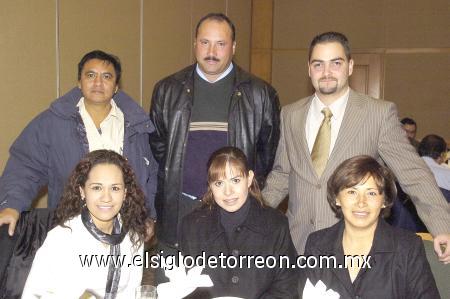 09122006
Nora Barrera, Blanca Jáquez, Claudia Franco, Óscar Gutiérrez, José Majid Ayup y Jorge Cantú.