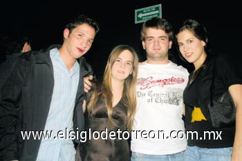 Emiliano Darwich, Natalia Madero, Michel Veyan y Marifer Bustos.