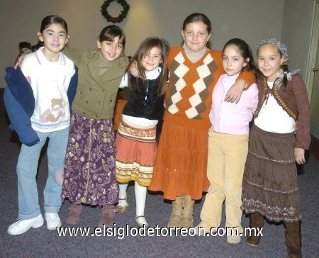 20122006
Alexa Ferriño, Katia Bitar, Regina Rodríguez, María Natalia Lomas, Etel Acevedo y Marina Galindo