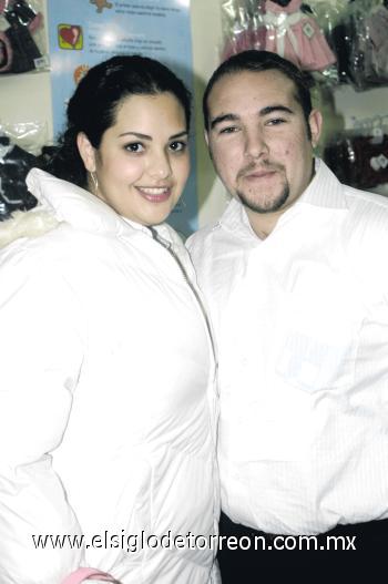 Lili Ríos y Alan Obeso.