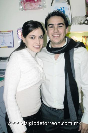 Mariam Villalobos y David Obeso.