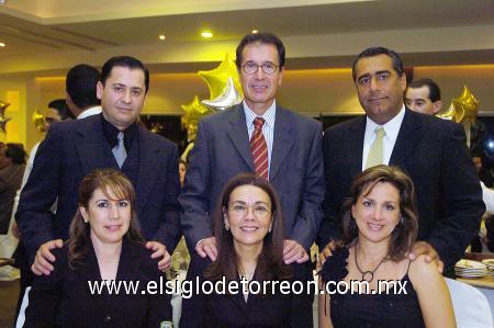 23122006 
 Santiego Castillo, Rosalba Lechuga, Hilda Vela, Arturo Martínez, Guillermo González, Iris Cebrián.