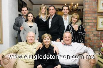 Carlos Alatorre Serna, Georgina Cantú de Alatorre, Astrid Alatorre de Arena, Guillermo Arena Barroso, José Alatorre Serna, Adriana Serna de Alatorre, Carlos Alatorre, Chelis de Zarragoicoechea y José Zarragoicoechea