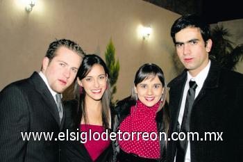 Carlos García, Beatriz Segura, Pily Araujo y Faccuseh.