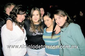 Ana Tere Ramos, Luisa Díez, Ilse Orozco y Sofía Ferreiro.