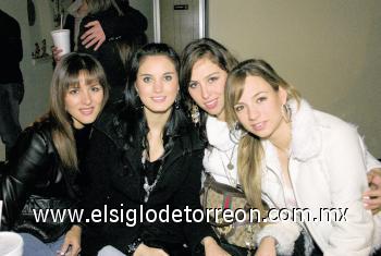 Gianela de Garrido, Valeria Bracho, Mónica González y Ma. Gaby Gutiérrez.