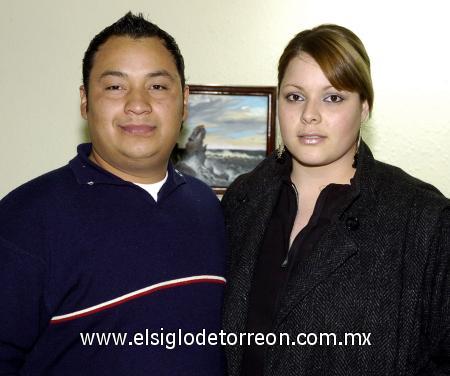 18022007 
Sergio Hernández y Diana Morales.