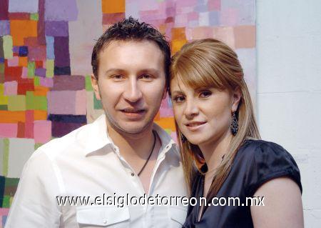 25022007 
Ana Román y Alejandro Vázquez.