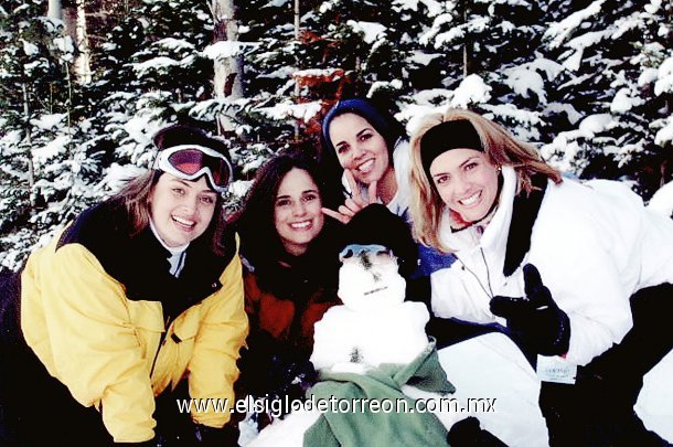 Con motivo del Día de la Amistad, viajaron a Salt Lake City Mayté de Anaya, Paty de Arenal, Esther de González y Bety de Msrtínez.