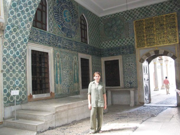 Lourdes Gómez Porras, en un viaje que realizó a Turquía. Ella reside en Inglaterra.