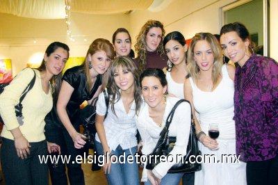 Daniela Natera, Ana Lya Román, Romy Humphrey, Valeria Muñoz, Lizeth Giacomán, Cecey Villarreal, Adriana Agüero, Paola Guerrero y Lorea González.