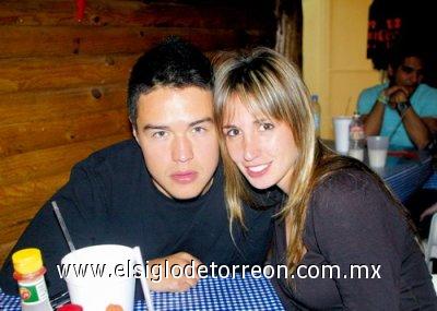 Alejandro Ríos y Johanna Miñarro.