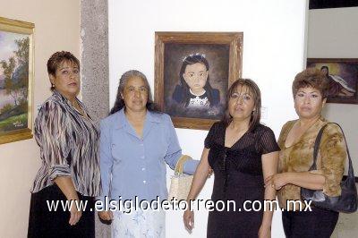 18032007 
Francisca Ibarra, Elva Rivas, Rosa Marís Ibarra y Sandra Medrano.