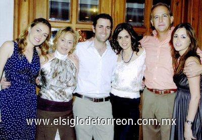 29032007 Gabriela Cepeda, Amalia López, Pablo Arizpe, Ana Carla Cepeda, Carlos Román Cepeda y Amalia Cepeda