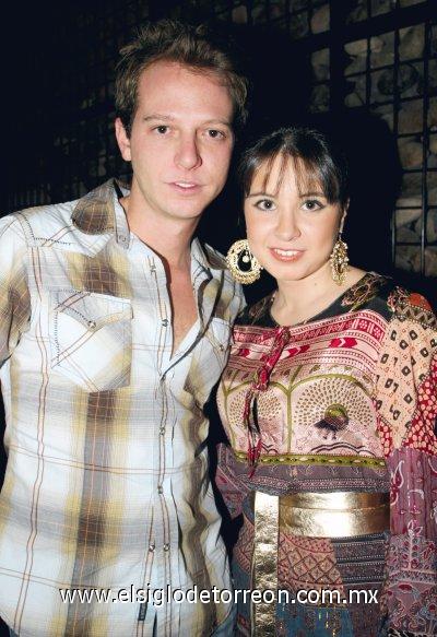 Gianfranco Sambucci y Valeria Boehringer.