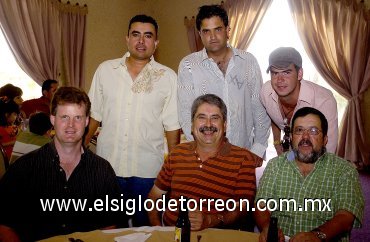 01042007
Ernesto Michel, Martín Traxler, José Luis Borbolla, Bernardo Peña, David Portal y Gustavo Juárez