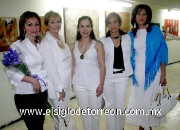 03042007
Lili Quiñones, Lulú Villarreal, Lorena Tamayo, Liz Ochoa y Adriana Blázquez