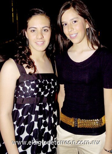 05042007
Nadia Dabdoub y Cristy Aguilera.