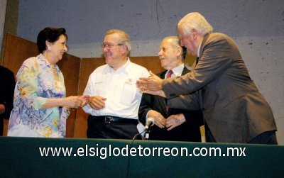 Soledad Llamas de Anaya, Ramón Iriarte Maisterrena, José León Robles de la Torre y Arturo Berrueto González