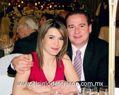 Regina Flores y Raúl Romero