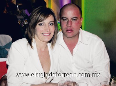 Fredy Villarreal y Valeria Russek de Villarreal