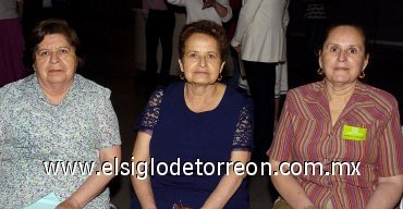 15042007
María del Carmen, Refugio y Gloria Rodríguez