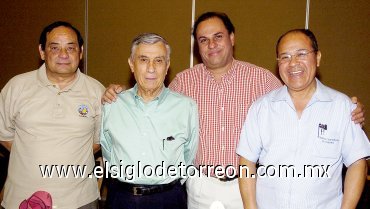 21042007
Mario Zivec, Saúl Gómez, Jorge Tueme y Mario Cruz