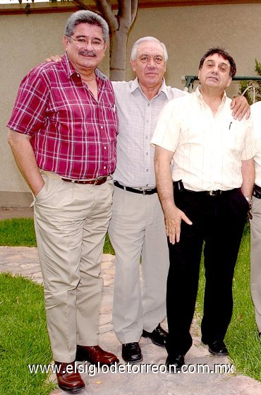 31052007
Fernando González, Leopoldo Barba y Javier Garza.