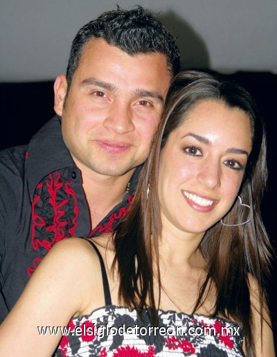 José Alberto Domínguez y Daniela Natera.