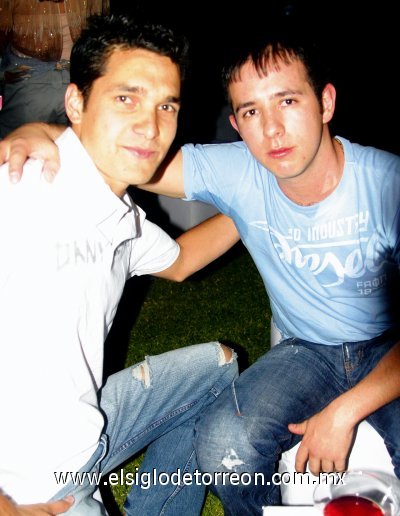 Mauricio Ramón y Oscar Valenzuela.